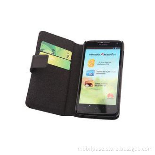 Cowhide Huawei Leather Case Phone Flip Type For Huawei Asce